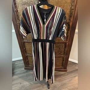 Ted Baker Multicolor Striped Midi Dress‎ 1